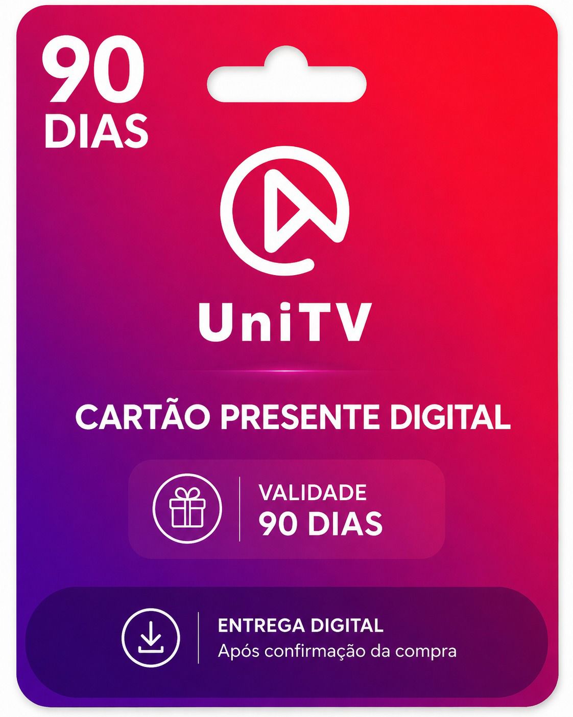 UniTV Trimestral 90 Dias